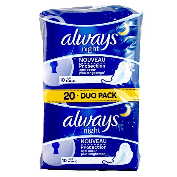 Always notte Ecopack 20 asciugamani