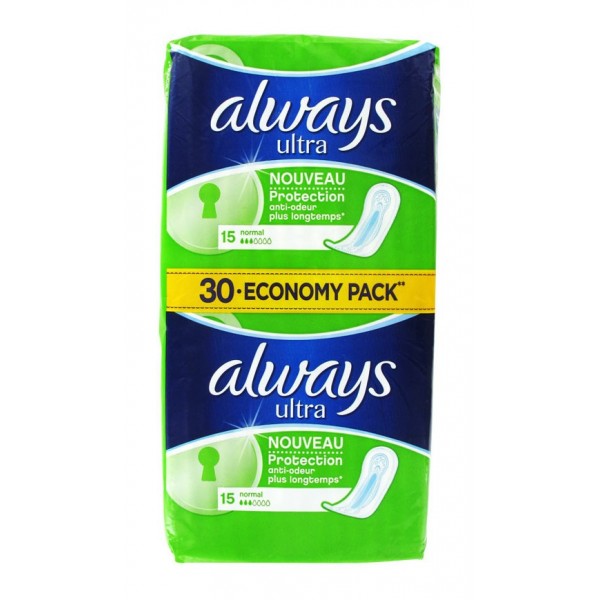 Always Ultra normale confezione economica 30 asciugamani