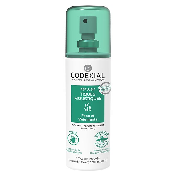 Codexial Spray Repellente Zecche e Zanzare 75 ml
