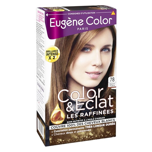 Eugène Color Les Raffinées Crema Colorante Permanente n°78 Marrone Pralinato
