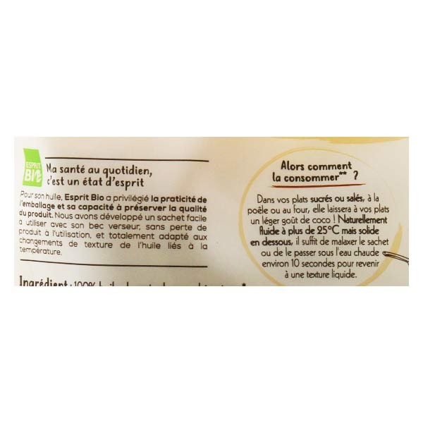 Esprit Bio Olio di Cocco 250ml