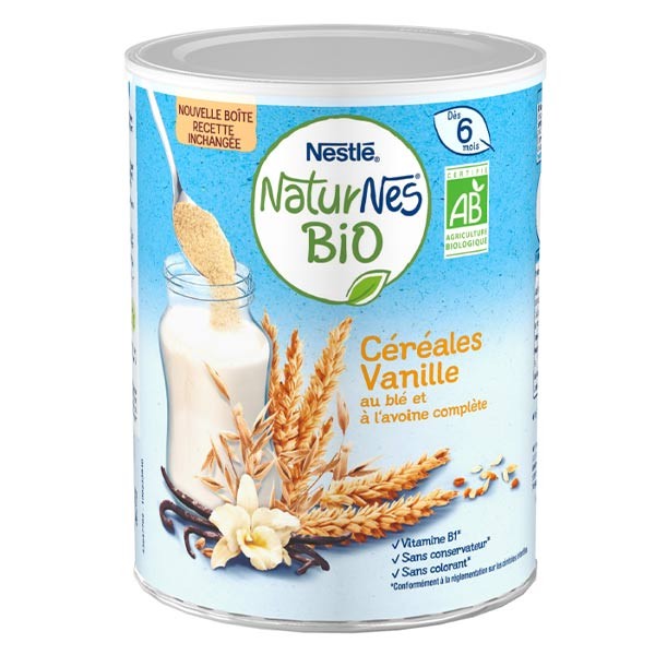 Nestlé Naturnes Cereali Vaniglia Bio 240g