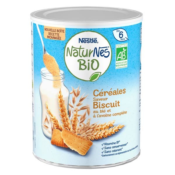 Nestlé Naturnes Cereali Biscotto Bio 240g