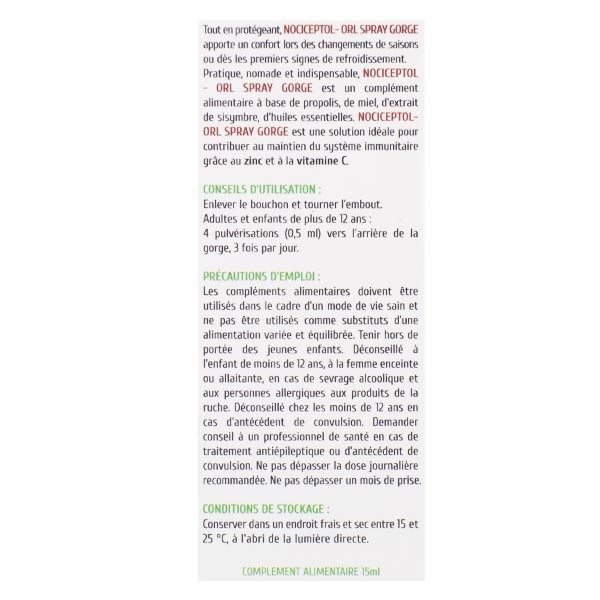 Polidis Nociceptol ORL Spray Gola 15ml