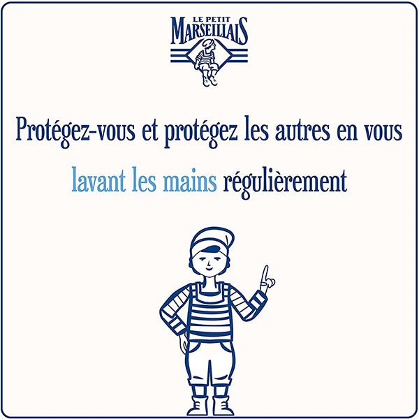 Le Petit Marseillais Sapone Liquido Azione Anti Batterica Salvia Mandarico Eco-Ricarica 250ml