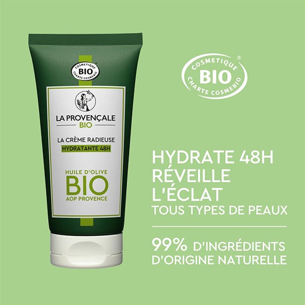 La Provençale La Crème Radieuse Idratante Bio 50ml