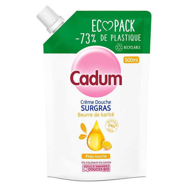 Cadum Crema Doccia Eco-Pack Ultra Ricco Karité 500ml