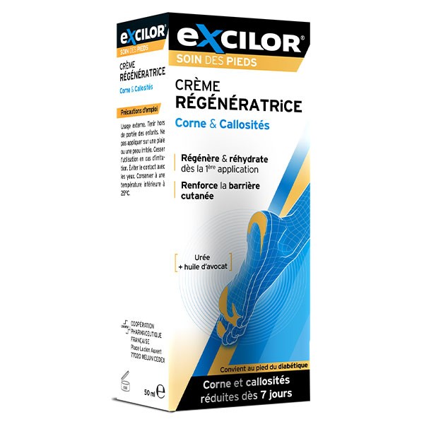Excilor Trattamento Piedi Crema Rigenerante Callosità 50ml
