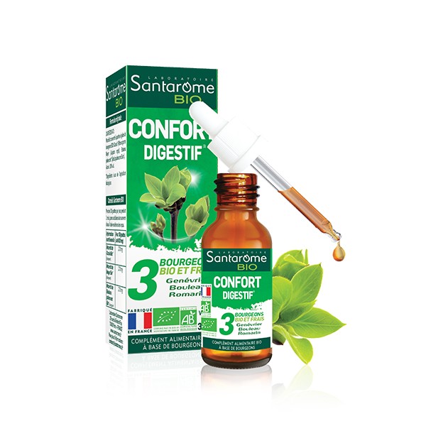 Santarome Bio Tri Complesso di Germogli Comfort Digestivo 30ml