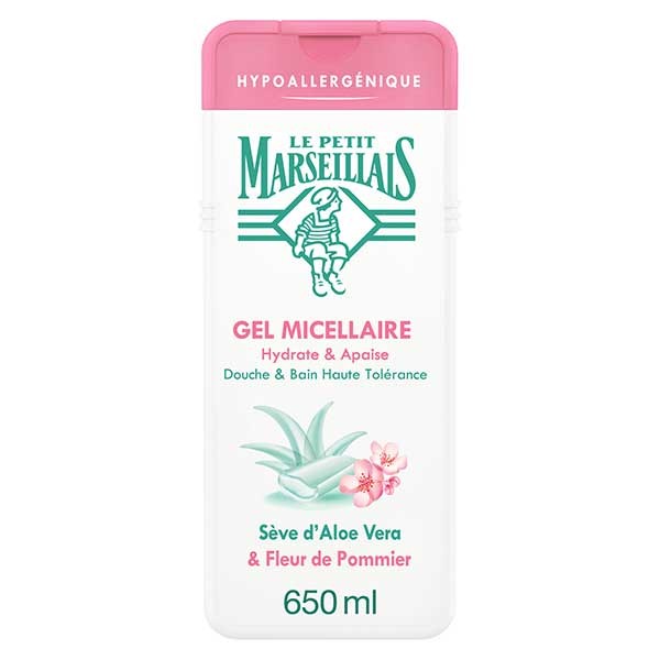 Le Petit Marseillais Gel Micella Linfa d'Aloe Vera e Fiore di Melo 650ml