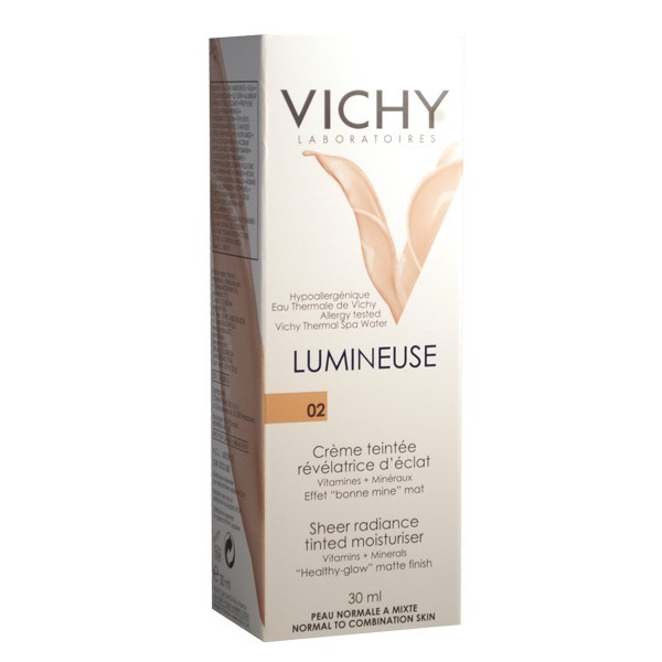 Vichy Lumineuse 02 Crema Colorata Pelli Normali e Miste Pêche 30ml