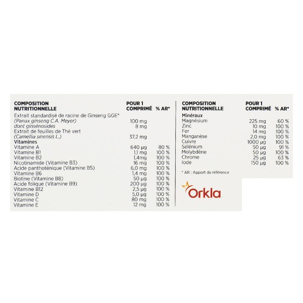 90 compresse di energia attiva Gerimax adulti