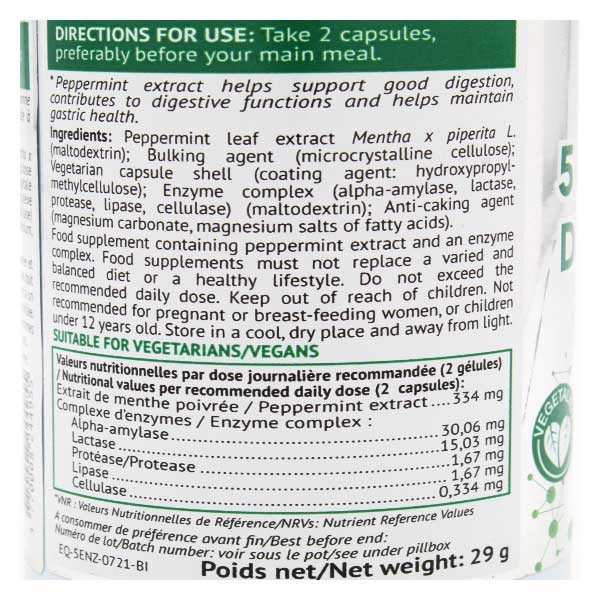 Biocyte 5 Enzymes Vegan 60 capsule