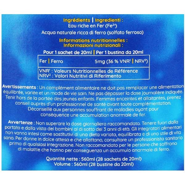 FERROTONE  Fer Original 28 Sachets monodoses