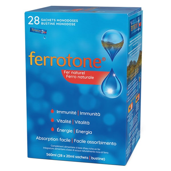 FERROTONE  Fer Original 28 Sachets monodoses