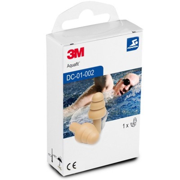 3M tappi per le orecchie Aquafit adulto 1 coppia in scatola