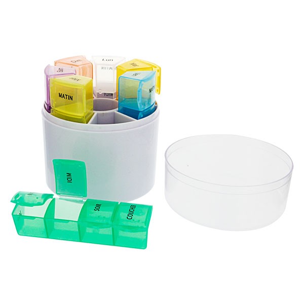 Estipharm Portapillole Rotondo 7 Giorni