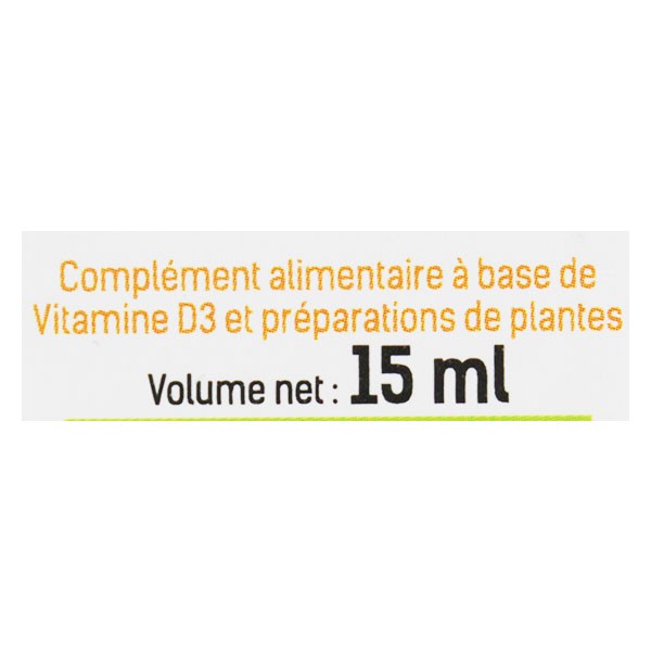 Santé Verte Vitamina D3 Integratore Alimentare 15ml