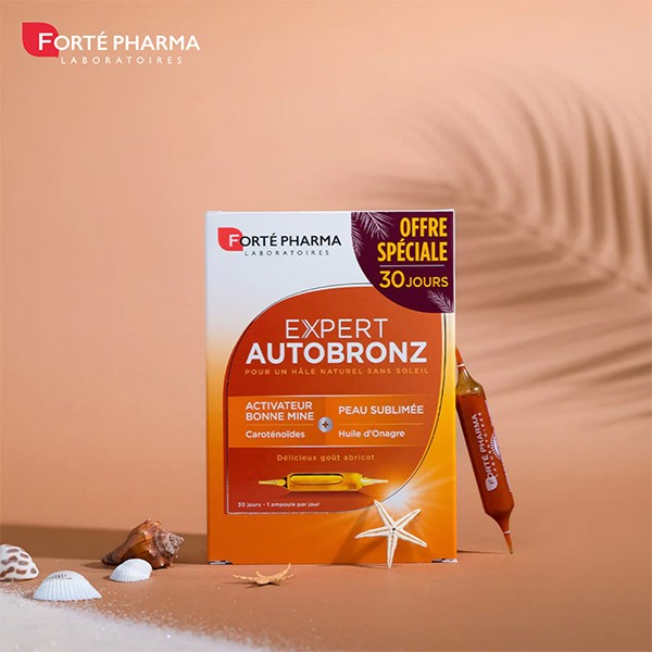 Forte Pharma esperto Autobronz 20 lampadine