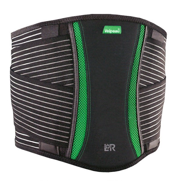 Cintura di L & R Dorsamix 26cm supporto lombare T1 nero-verde