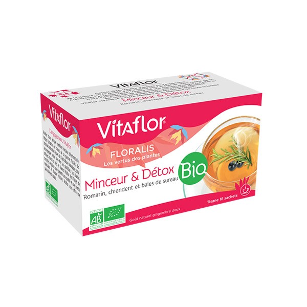 Vitaflor Bio Tisana Dimagrante Detox 18 Bustine, Sanareva